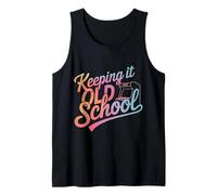 Arcade Manteniéndolo Vieja Escuela Camiseta sin Mangas