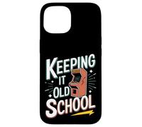 Arcade Manteniéndolo Vieja Escuela Carcasa para iPhone 15