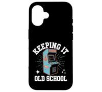 Arcade Manteniéndolo Vieja Escuela Carcasa para iPhone 16