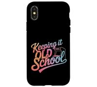 Arcade Manteniéndolo Vieja Escuela Carcasa para iPhone X/XS