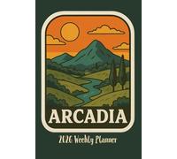 Arcadia Classic 2026 Weekly Planner | Shelf 47 Press: Retro lines and sunlit valleys for a year of balance