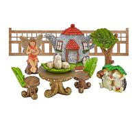 Arcadia Garden Products Kit de jardín de Hadas para Fiesta de té, 11 Piezas, Resina