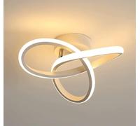 Arcadia Plafón LED - Lámpara LED de Techo - Aplique con Forma de Flor, Luz Blanco Natural 4500K, 2000 Lúmenes, 20W - Iluminación para Salón, Baño, Cocina, Dormitorio y Pasillo - 24 cm