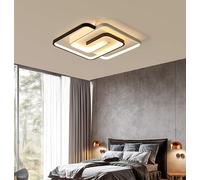 Arcadia Plafon Led Techo Moderno con Luz Cálida y Fría Regulable con Mando a Distancia y App - Lampara Dormitorio Salón Cocina Habitación Infantil Sala de Estar - 3800LM 38W 45cm - Modelo Hyperion