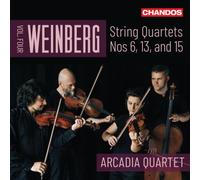 Mieczyslaw Weinberg: String Quartets, Vol. 4 (Nos 6, 13 and 15)