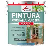 ARCANE INDUSTRIES Pintura para contraventanas de Madera: ARCALAC 202 - Azul Pastel - RAL 5024