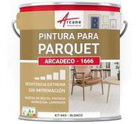 ARCANE INDUSTRIES Pintura para parquet : ARCADECO - 1666 - Blanco