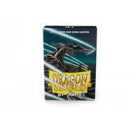 Arcane Tinmen 11124 Dragon Shield-Matte Japanese Size Sleeves 60pk-Jet, Multicoloured