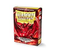 Arcane Tinmen ApS ART11221 Sleeves: Dragon Shield Matte Crimson (Red) (60) Card Game, One Size