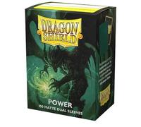 Arcane Tinmen ApS ART15063 Dragon Shield Matte Dual Power (Metallic Green)