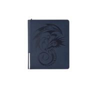 DRAGON SHIELD: Carpeta de 9 bolsillos con cremallera para tarjetas, color azul