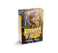 Arcane Tinmen ART11116 Dragon Shield-Matte Japanese Size Sleeves 60pk-Copper, Multicoloured