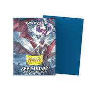 100 Sobres Manga Dragón Shiel Mate - Azul / Plata Aniversario Mtg Magic
