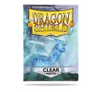 Dragon Shield ART11001 Matte Standard Size Sleeves 100pk-Clear, Multicoloured