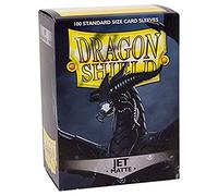 Dragon Shield Fundas para cartas Arcane Tinmen ART11024 mate Jet 100 unidades Negro