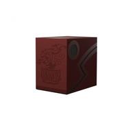 Dragon Shield - Caja de cartas de 150 ct, color rojo sangre, negro y duradero, almacenamiento de tarjetas TCG, OCG, compatible con MGT, Magic The Gathering, Commander Decks, Pokemon, Yugioh