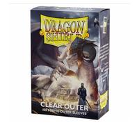 Arcane Tinmen Dragon Shield 13002 Matte Clear Outer Sleeves 10 (Importación USA)