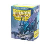 Arcane Tinmen Dragon Shield Deck Protective Sleeves for Gaming Cards, Standard Size (100 Sleeves), Matte Petrol