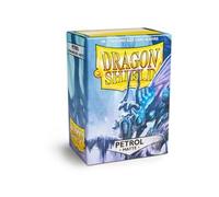 Arcane Tinmen Dragon Shield Deck Protective Sleeves for Gaming Cards, Standard Size (100 Sleeves), Matte Petrol