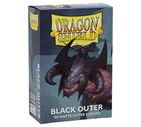 Arcane Tinmen Dragon Shield Matte Black Outer Sleeves (100) AT (Importación USA)