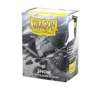 Arcane Tinmen Dragon Shield- Sleeves Matte Dual Snow (100) (White) Accesorios, Multicolor, Standard-Größe (Q-Workshop AT-15005)