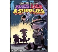 Arcane Wonders Critters At War Flies Lies & Supplies - Juego de Mesa Estratégico para 2 Jugadores +14 Años