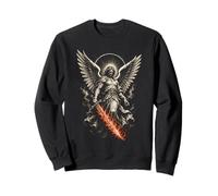 Arcángel Miguel Guerrero Divino Espada Llameante Cristianismo Sudadera