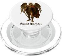 Arcángel Santo Michael Oración - Cristiano Católico PopSockets PopGrip para MagSafe