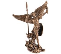 Arcángel Uriel en miniatura con lanza y antorcha, colección Veronese