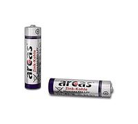 Arcas 107 00403 Single-use battery AAA Zinc-carbono - Pilas (Single-use battery, AAA, Zinc-carbono, 1,5 V, 4 pieza(s), Cd (cadmio), Hg (mercurio))
