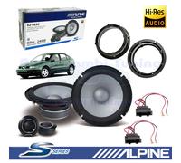 Arcas ALPINE S2-S65C Altavoces Anter 2vie 165mm 240W para Seat Leon 00 Al 2004