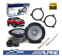 Kit De Altavoces Coaxiales Alpine S2-S65 De 2 Vías 165 Mm 240W