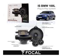 Focal Altavoces de Repuesto ISBMW100L para BMW Plug y Play 100 mm 80W
