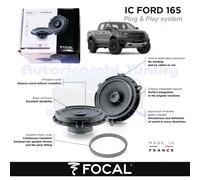 Arcas Altavoces Post Focal Enchufe Y Juego IC FORD 165 para Ranger Raptor III