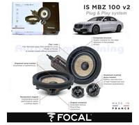 Arcas Altavoces Post Focal Enchufe Y Juego IS MBZ 100 V2 para MERCEDES S W223