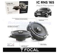 Arcas Altavoces Traseros Focal Enchufe Y Juego IC RNS 165 para Renault Laguna 3