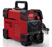ARCCAPTAIN Soldador Inverter de 200 A, Maquina de Soldar TIG ARC con Control sinérgico, Inversor IGBT, 230V Grupo de Soldar MMA con Hot Start, Arc Force