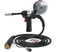 ARCCAPTAIN Spool Gun para soldadura de aluminio, conexión Euro de 5 pines, 10FT, compatible con ARCCAPTAIN MIG205MP, MIG205PRO