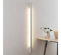 Arcchio Aplique de pared LED Ivano, 130 cm, blanco, aluminio True