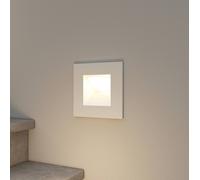 Arcchio aplique empotrable Zamo, G9, blanco, 12cm, metal, IP65