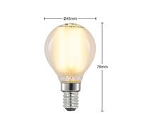 Arcchio Bombilla a gota LED E14 4W 2700K mate dim 2 ud EC:EPREL:979739