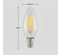 Arcchio Bombilla LED con filamento E14 4 W 2700 K atenuable de 3 pasos EC:EPREL:728175