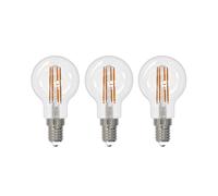 Arcchio bombilla LED con filamento E14 G45, juego de 3, 4000 K EC:EPREL:1826454
