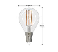 Arcchio Bombilla LED filamento E14 4W 2700K gota dim 2 ud EC:EPREL:938525