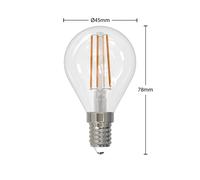 Arcchio Bombilla LED filamento E14 4W 2700K gota dim 3 ud EC:EPREL:938525