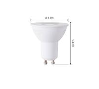 Arcchio Bombilla LED GU10 2,2 W 2700K 350lm Set de 5 EC:EPREL:1598322
