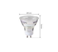 Arcchio Bombilla LED GU10 2.5W 6500K 450lm cristal set de 10 EC:EPREL:1599800