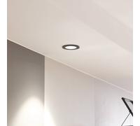 Arcchio downlight LED Aryx, negro, 4.000K