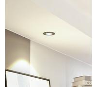 Arcchio downlight LED Lirin, negro, 2.700K