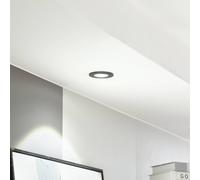 Arcchio downlight LED Lirin, negro, 4.000K True